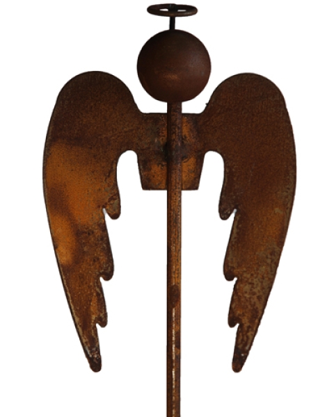 Gartenstecker Engel mit Heiligenschein 118cm